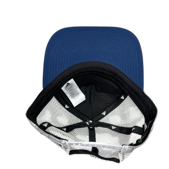 Adidas Nashville Predators Hat Men's Blue Ice Hockey Snap Back Trucker Cap - Picture 7 of 10